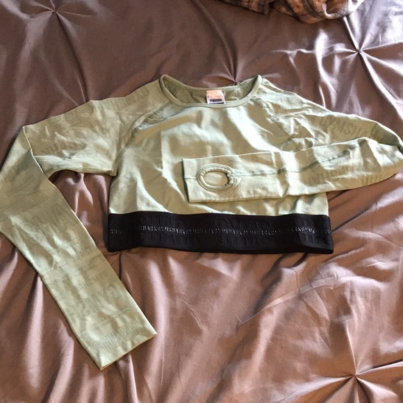 Gymshark vision long sleeve crop top NWOT - Picture 3 of 7